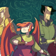 Illustration for article titled Exclusive Nimona Cover Explores A Friendship Between Villain And Minion